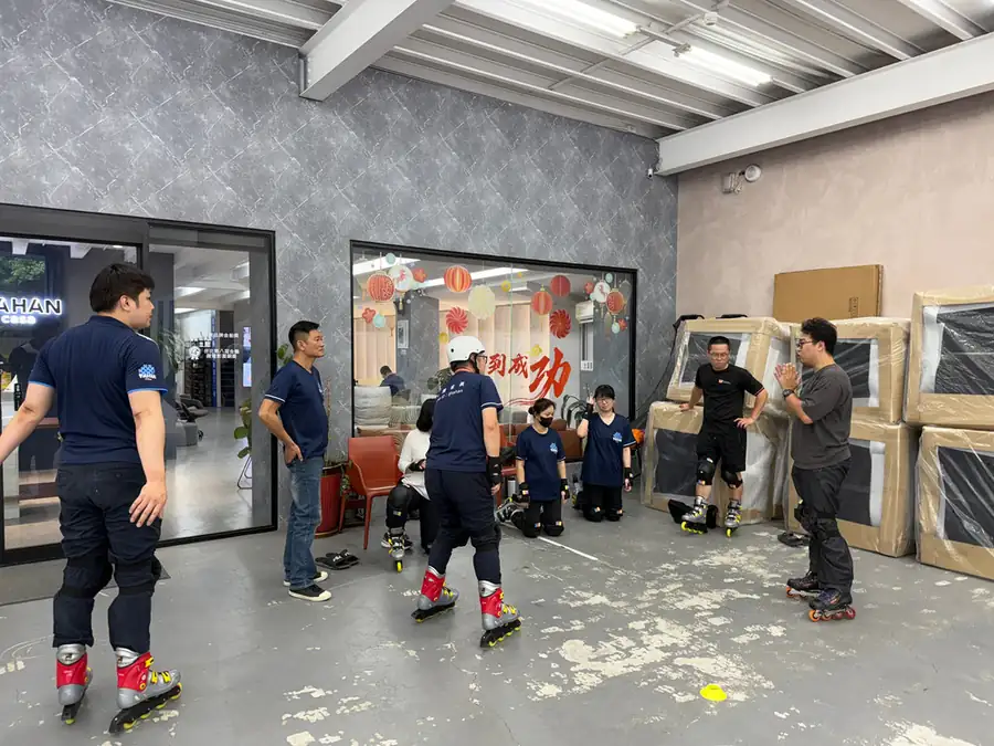 企業員工直排輪課程
